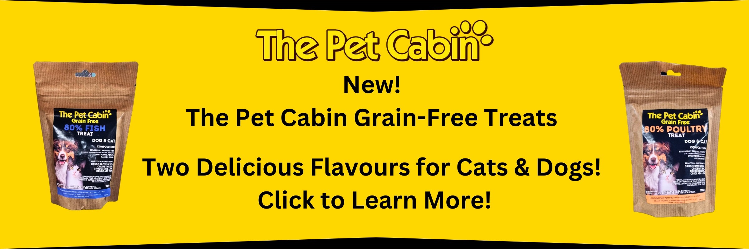 New Pet Cabin Grain Free Treat